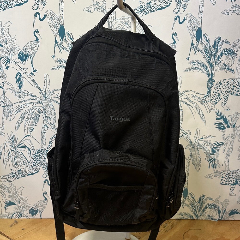 Targus Sleek Black Backpack for Laptop